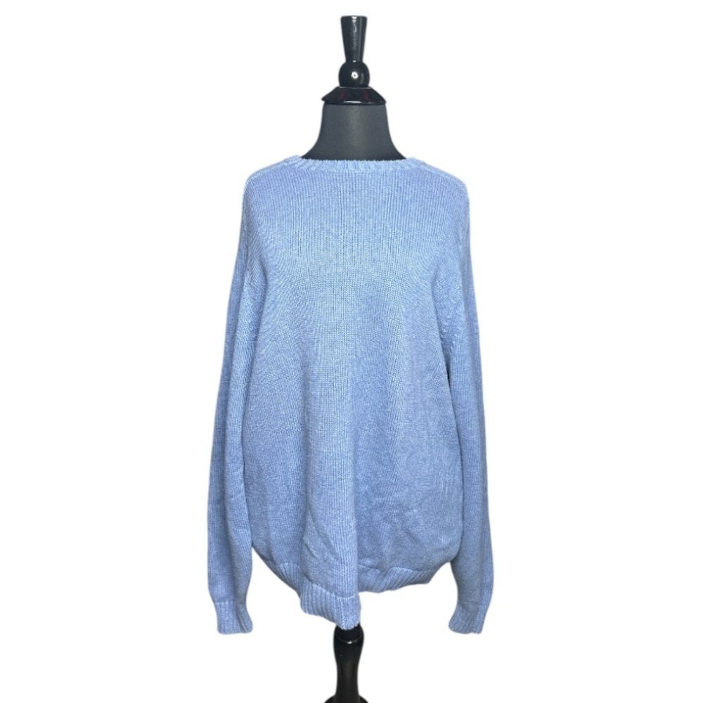 Lands End Crewneck Cardigan